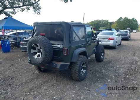 2007 Jeep Wrangler X из США, поврежденный, VIN 1J4FA24147L230231